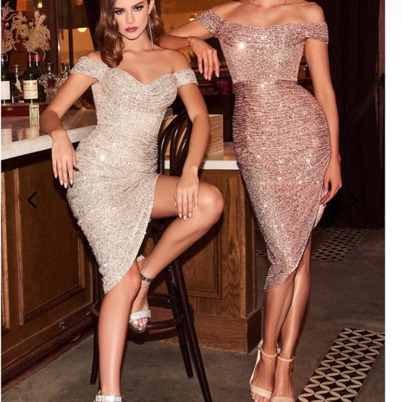 Gold Rose Samantha Gown (medium) - Picture 6 of 10